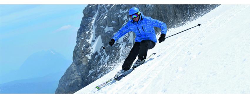 Skisets und Einzelskier