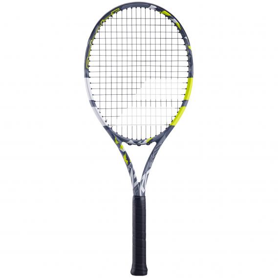 Tennisschläger Babolat Evo Aero grau-gelb 2023