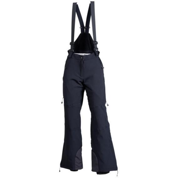 Damen Skiträgerhose V3Tec Wagrain schwarz kurzgestellt