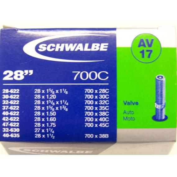 Schlauch Schwalbe (28x1,75-700B) 17 AV-Ventil