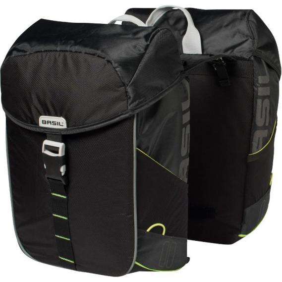 Gepäcksträgertasche Basil Miles Double Bag Multi System 34L