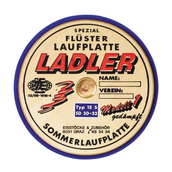 Sommerlaufplatte Ladler Modell 1 gedämpft
