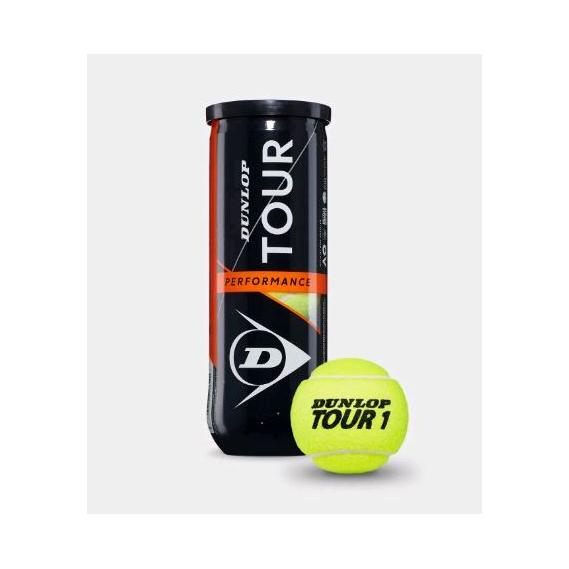 Tennisball Dunlop Tour Performance 3er Dose 2021