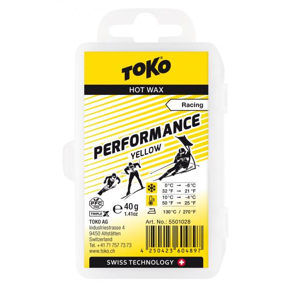 Hot Wax Toko Performance gelb 2022/23