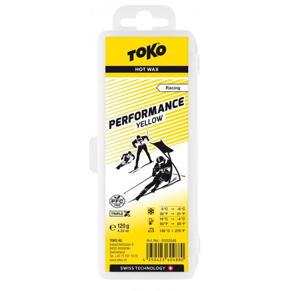Hot Wax Toko Performance gelb 120g