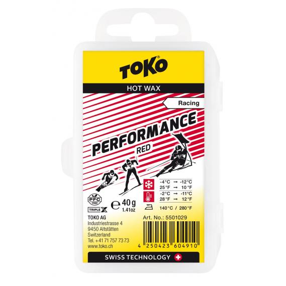 Hot Wax Toko Performance rot 40g 2022/23