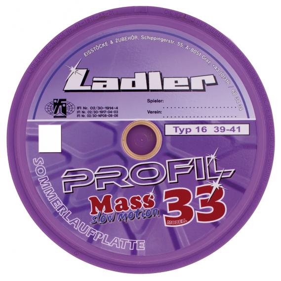 Sommer Profillaufplatte Ladler Modell 33 Maß+ IFI