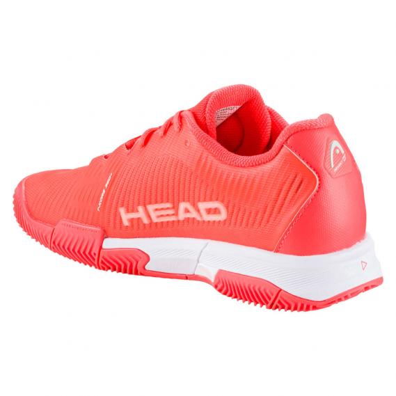 Damen Tennisschuh Head Revolt Pro 4.0 Clay rot-weiß 2022