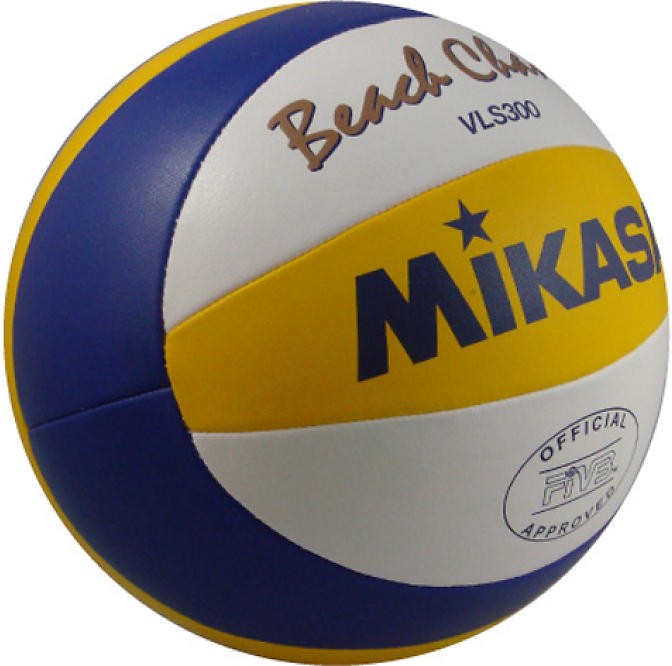 Mikasa Volleyball Beach Champ VLS 300 ÖVV Volleyball Game Ball Size 5 White 